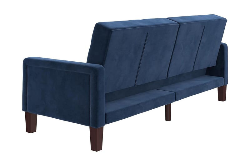 2:n ist Vuodesohva Porter Sametti/Sininen - Dorel Home - Huonekalut - Sohva - Vuodesohva - 2 istuttava vuodesohva