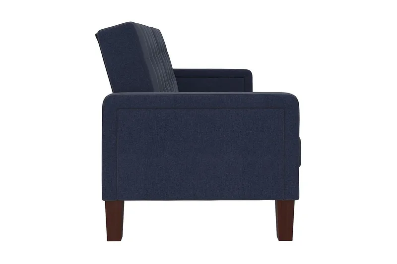 2:n ist Vuodesohva Porter Pellavansininen - Dorel Home - Huonekalut - Sohva - Vuodesohva - 2 istuttava vuodesohva