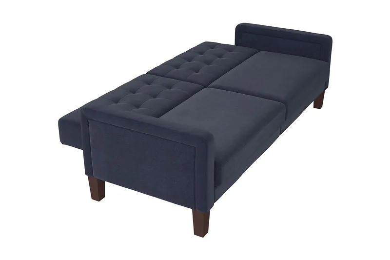 2:n ist Vuodesohva Porter Pellavansininen - Dorel Home - Huonekalut - Sohva - Vuodesohva - 2 istuttava vuodesohva