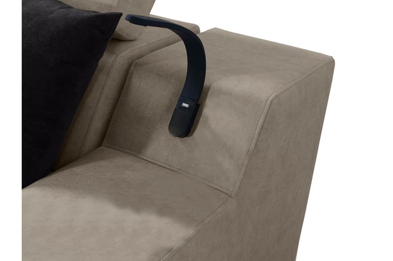 3 ist. Vuodesohva Oikea - Beige - Huonekalut - Sohva - Vuodesohva