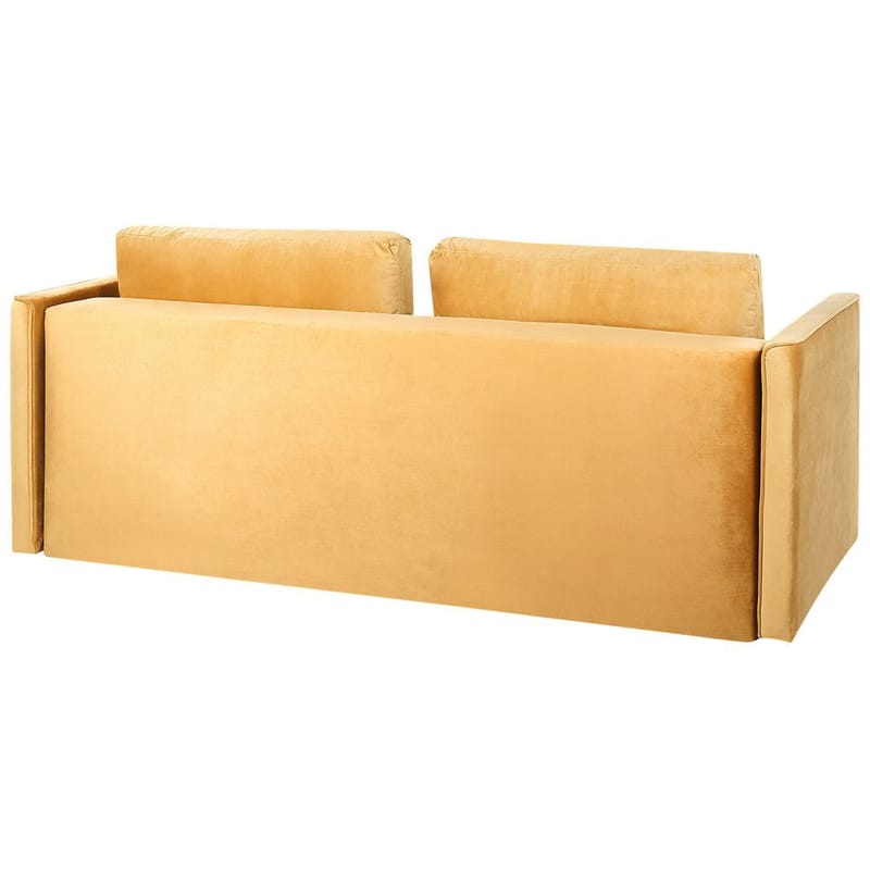 3-istuttava sohva Eksjo - Keltainen - Huonekalut - Sohva - Vuodesohva - 3 istuttava vuodesohva