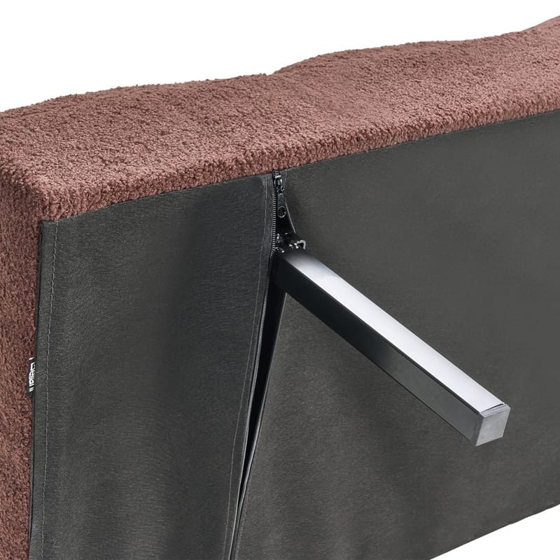 3-istuttava sohva Ingaro - Ruskea, vaalea puu - Huonekalut - Sohva - Sohvaryhmä