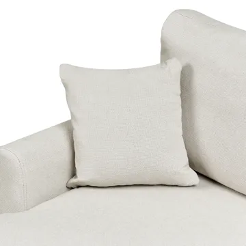 3-istuttava sohva Nassjo oikeakätinen - Vaalea beige - Huonekalut - Sohva - Vuodesohva