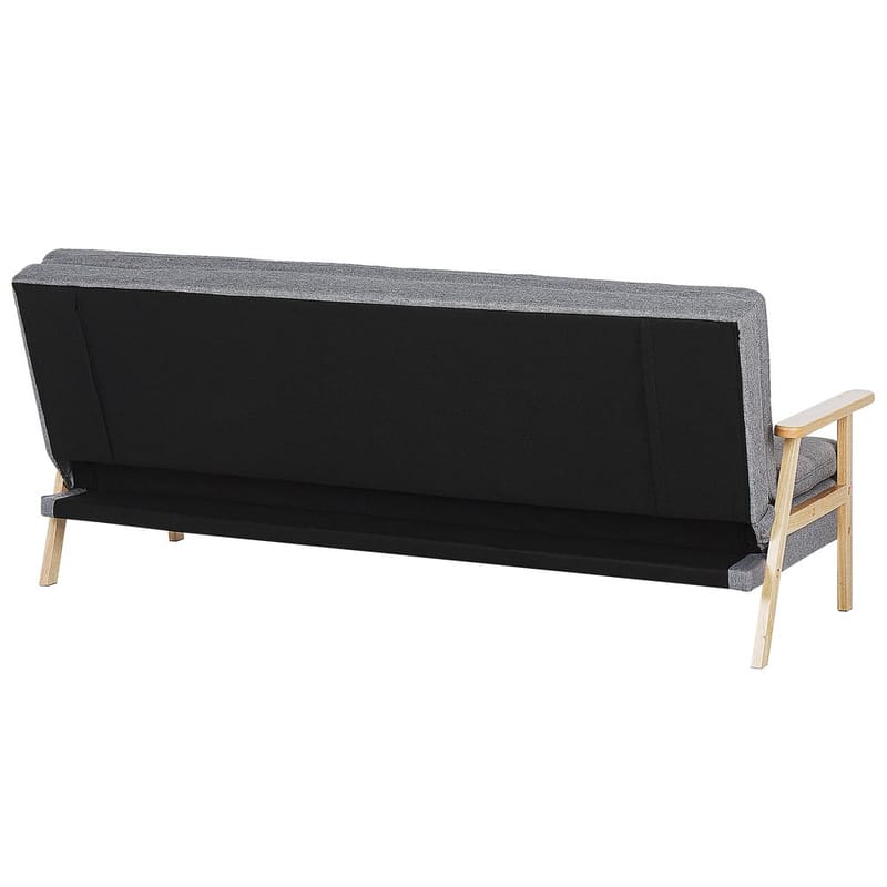 3-istuttava sohva Tjorn - Vaaleanharmaa, vaalea puu - Huonekalut - Sohva - Sohvaryhmä