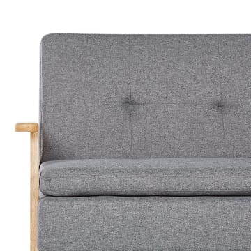 3-istuttava sohva Tjorn - Vaaleanharmaa, vaalea puu - Huonekalut - Sohva - Vuodesohva - Futon - Futon sohva