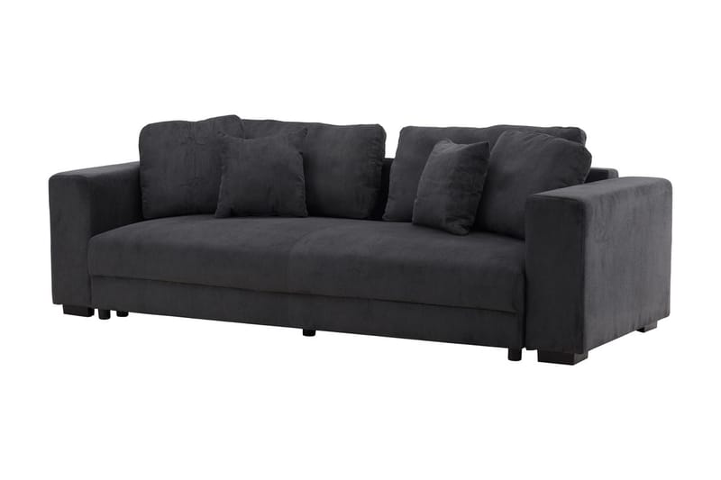 3-istuttava sohva Venture Home Bellman Tummanharmaa 250 x 95 x 78 - tummanharmaa - Huonekalut - Sohva - Vuodesohva