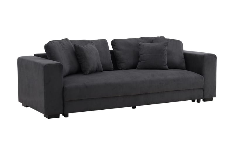3-istuttava sohva Venture Home Bellman Tummanharmaa 250 x 95 x 78 - tummanharmaa - Huonekalut - Sohva - Vuodesohva