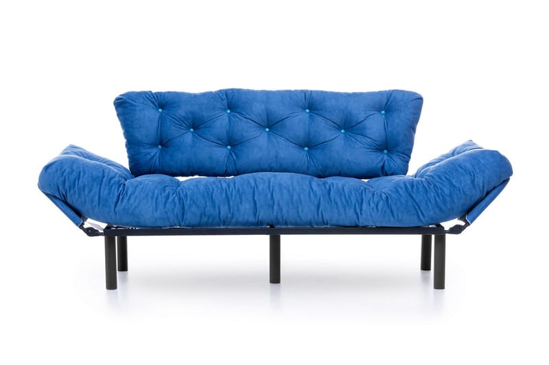 3:n ist Vuodesohva Aitze - Sininen - Huonekalut - Sohva - Vuodesohva - 3 istuttava vuodesohva
