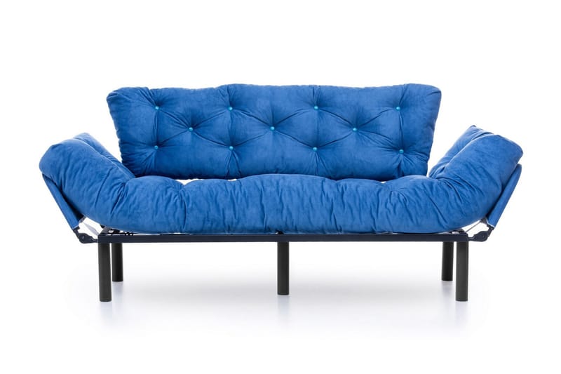 3:n ist Vuodesohva Aitze - Sininen - Huonekalut - Sohva - Vuodesohva - 3 istuttava vuodesohva