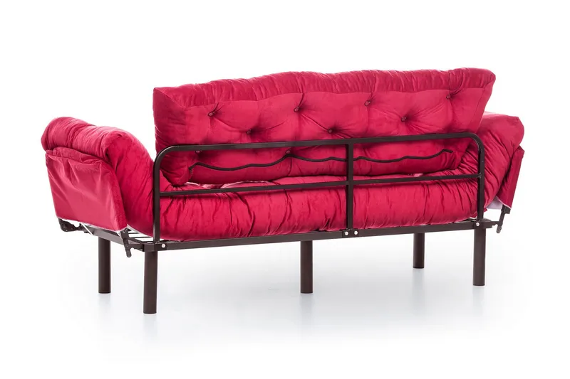 3:n ist Vuodesohva Aitze - Punainen - Huonekalut - Sohva - Vuodesohva - 3 istuttava vuodesohva