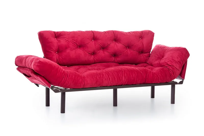 3:n ist Vuodesohva Aitze - Punainen - Huonekalut - Sohva - Vuodesohva - 3 istuttava vuodesohva
