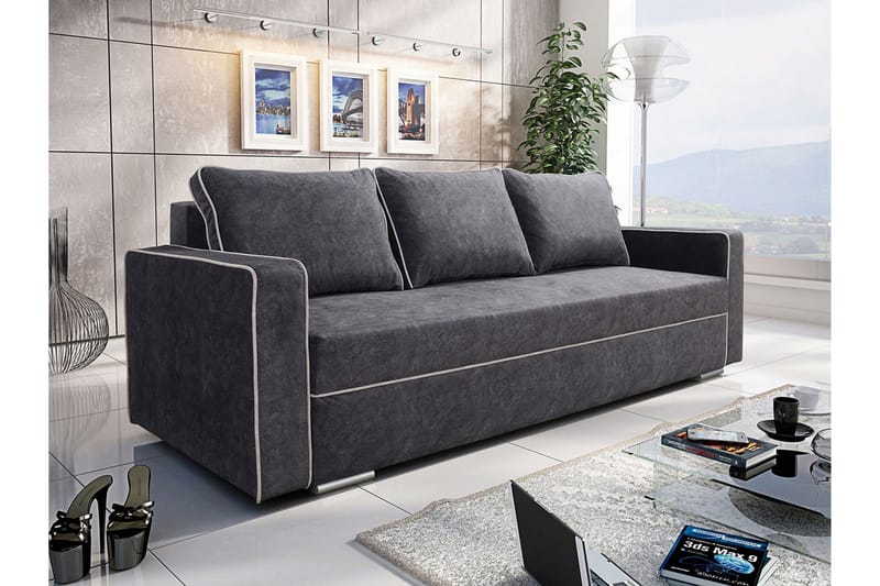 Beno Vuodesohva 230x92x91 cm - Huonekalut - Sohva - Vuodesohva - 3 istuttava vuodesohva