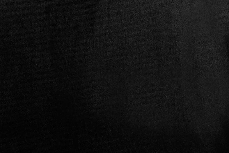 Chesterfield Lyx 3-istuttava Etupyöreä vuodesohva sametissa - Musta - Huonekalut - Sohva - Vuodesohva - 3 istuttava vuodesohva