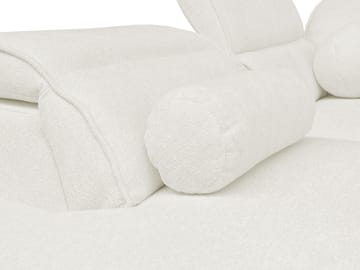 3-istuttava vuodesohva divaanilla VITO Velo 623 Vasenkätinen - beige - Huonekalut - Sohva - Vuodesohva