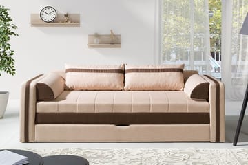 Euforia Sohva 222x75x77 cm - Huonekalut - Sohva - Vuodesohva - 3 istuttava vuodesohva