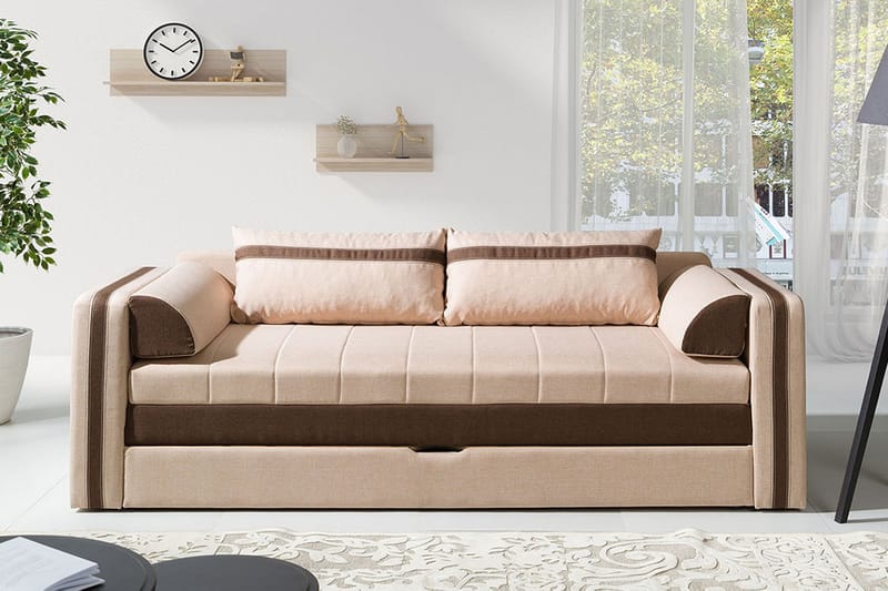 Euforia Sohva 222x75x77 cm - Huonekalut - Sohva - Vuodesohva - 3 istuttava vuodesohva