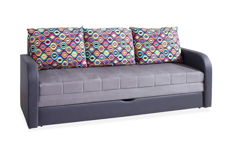 Lido Vuodesohva 208x75x86 cm, Violetti