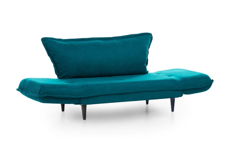 Mezonzo 3-istuttava suorakulmainen vuodesohva 50x190 cm kangasta - Vihreä - Huonekalut - Sohva - Vuodesohva - 3 istuttava vuodesohva