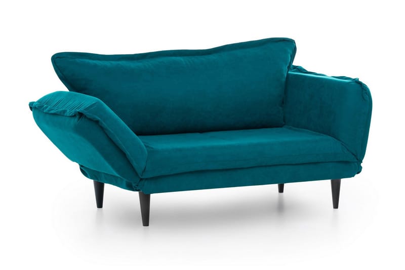Mezonzo 3-istuttava suorakulmainen vuodesohva 50x190 cm kangasta - Vihreä - Huonekalut - Sohva - Vuodesohva - 3 istuttava vuodesohva