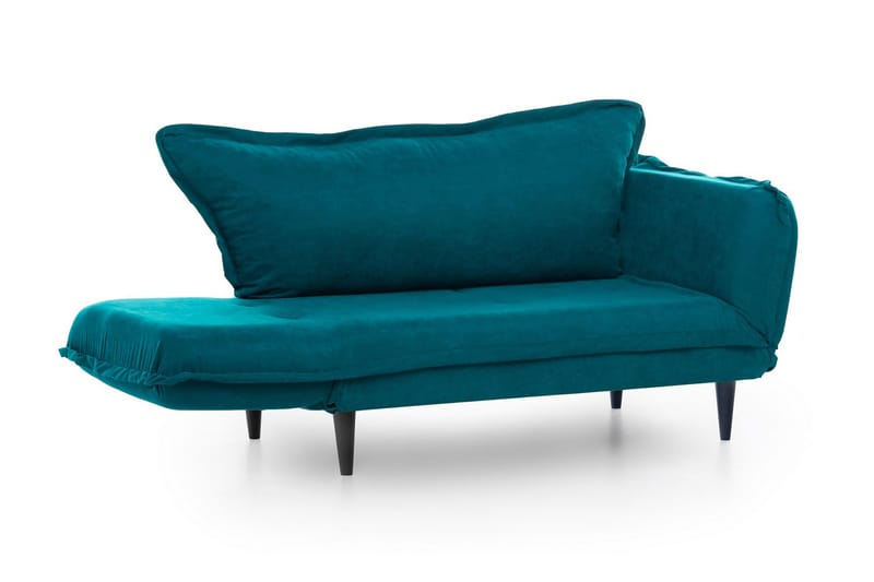 Mezonzo 3-istuttava suorakulmainen vuodesohva 50x190 cm kangasta - Vihreä - Huonekalut - Sohva - Vuodesohva - 3 istuttava vuodesohva