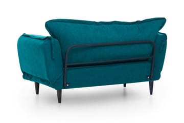 Mezonzo 3-istuttava suorakulmainen vuodesohva 50x190 cm kangasta - Vihreä - Huonekalut - Sohva - Vuodesohva - 3 istuttava vuodesohva