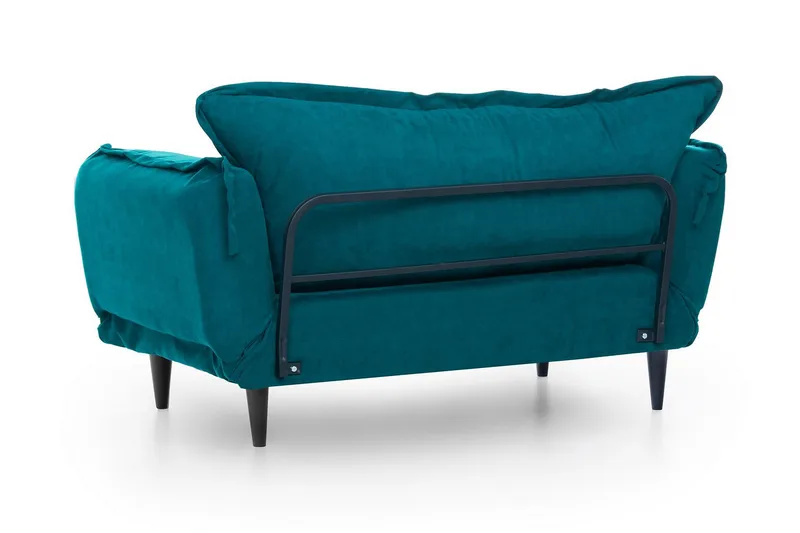 Mezonzo 3-istuttava suorakulmainen vuodesohva 50x190 cm kangasta - Vihreä - Huonekalut - Sohva - Vuodesohva - 3 istuttava vuodesohva