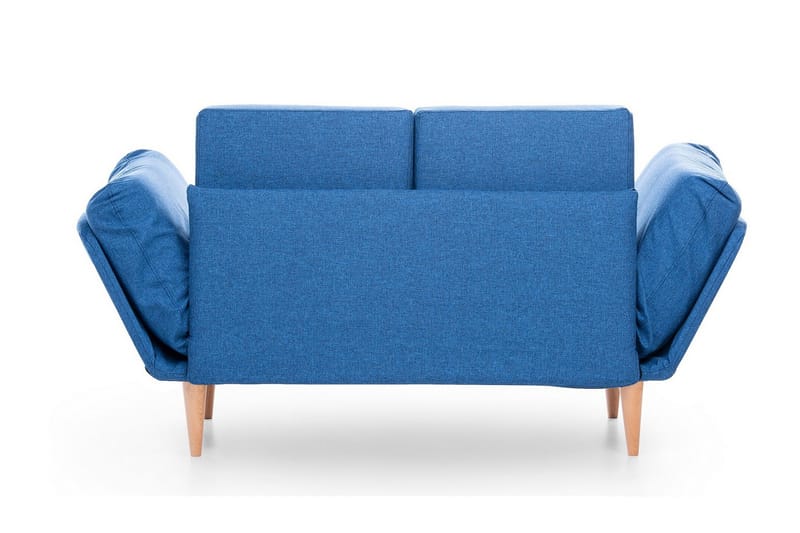 Mezonzo 3-istuttava taitettava vuodesohva 70x200 cm kangasta - Sininen - Huonekalut - Sohva - Vuodesohva - 3 istuttava vuodesohva