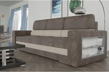 Nemo Vuodesohva 236x92x88 cm - Huonekalut - Sohva - Vuodesohva - 3 istuttava vuodesohva