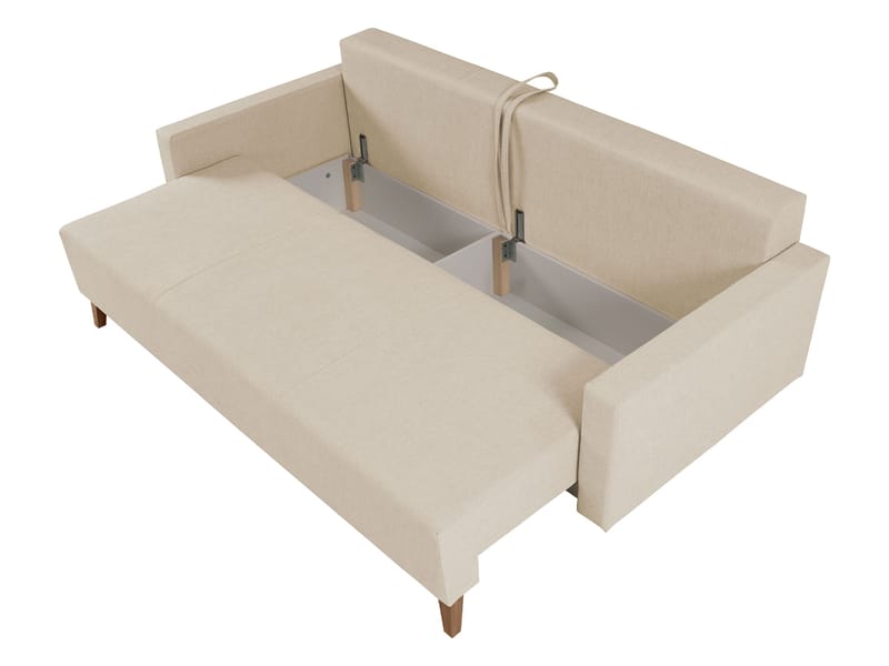 3-istuttava vuodesohva OVIEDO Verita 75 - Tummanvihreä - Huonekalut - Sohva - Vuodesohva - 3 istuttava vuodesohva