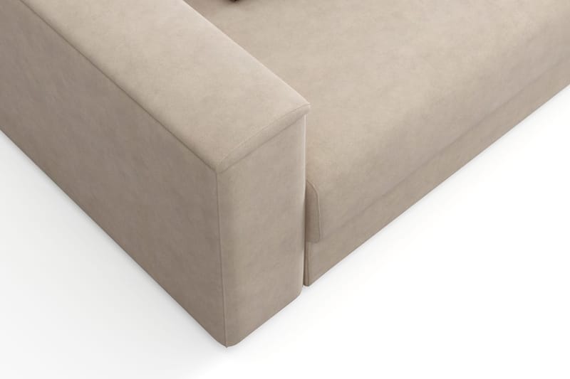 Rosenvind 3-istuttava vuodesohva säilytystilalla, beige vakosametti Andrarum - Huonekalut - Sohva - Vuodesohva - 3 istuttava vuodesohva