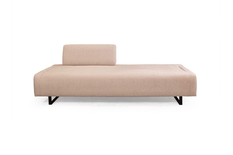 Southburn 3-istuttava vuodesohva 90x220 cm kangasta, irtonaiset selkätyynyt - Beige - Huonekalut - Sohva - Vuodesohva - 3 istuttava vuodesohva