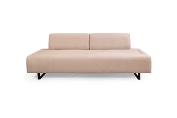 Southburn 3-istuttava vuodesohva 90x220 cm kangasta, irtonaiset selkätyynyt - Beige - Huonekalut - Sohva - Vuodesohva - 3 istuttava vuodesohva