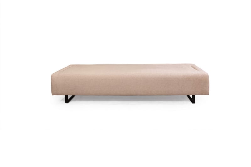 Southburn 3-istuttava vuodesohva 90x220 cm kangasta, irtonaiset selkätyynyt - Beige - Huonekalut - Sohva - Vuodesohva - 3 istuttava vuodesohva