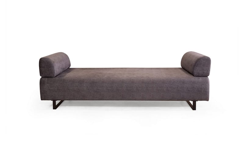 Southburn 3-istuttava vuodesohva 90x220 cm kangasta, irtonaiset selkätyynyt - Musta - Huonekalut - Sohva - Vuodesohva - 3 istuttava vuodesohva