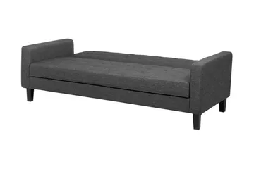 Vehkoo 3-istuttava vuodesohva 108x178 cm kangasta - Harmaa - Huonekalut - Sohva - Vuodesohva - 3 istuttava vuodesohva