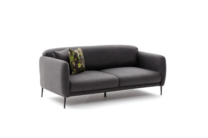 Vuodesohva 3:n ist Genna 180x90 cm - Antrasiitti - Huonekalut - Sohva - Vuodesohva - 3 istuttava vuodesohva