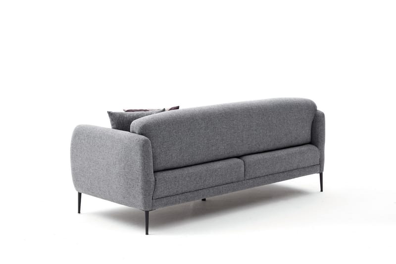 Vuodesohva 3:n ist Genna 180x90 cm - Harmaa - Huonekalut - Sohva - Vuodesohva - 3 istuttava vuodesohva