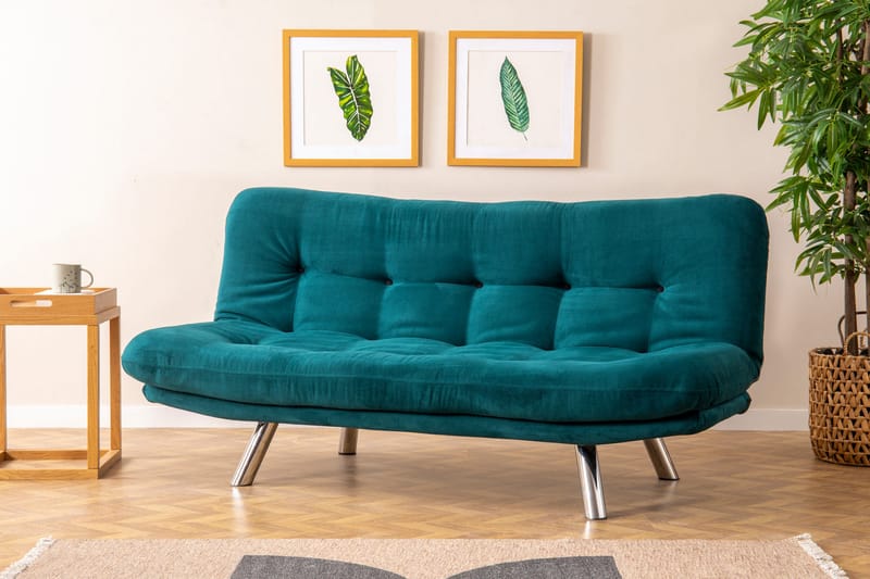 Vuodesohva 3:n ist Perc 175x110 cm - Vihreä - Huonekalut - Sohva - Vuodesohva - 3 istuttava vuodesohva
