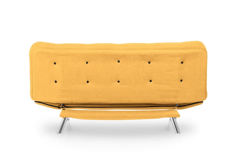 Vuodesohva 3:n ist Perc 200x104 cm - Sinappikeltainen - Huonekalut - Sohva - Vuodesohva - 3 istuttava vuodesohva