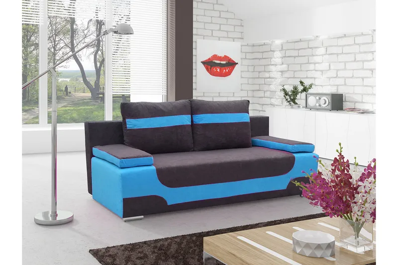 Vuodesohva Eulanda, Harmaa/Sininen