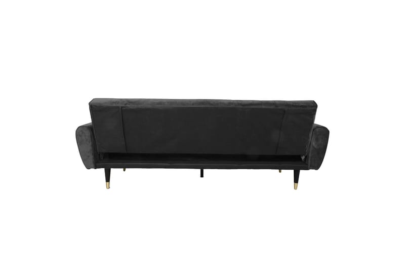 Vuodesohva Falun 214x83 cm Harmaa sametti - Huonekalut - Sohva - Vuodesohva - 3 istuttava vuodesohva