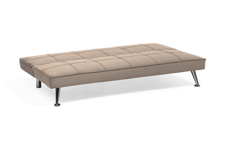 Vuodesohva Hasle 168 cm - Beige/Harmaa - Huonekalut - Sohva - Vuodesohva - 3 istuttava vuodesohva
