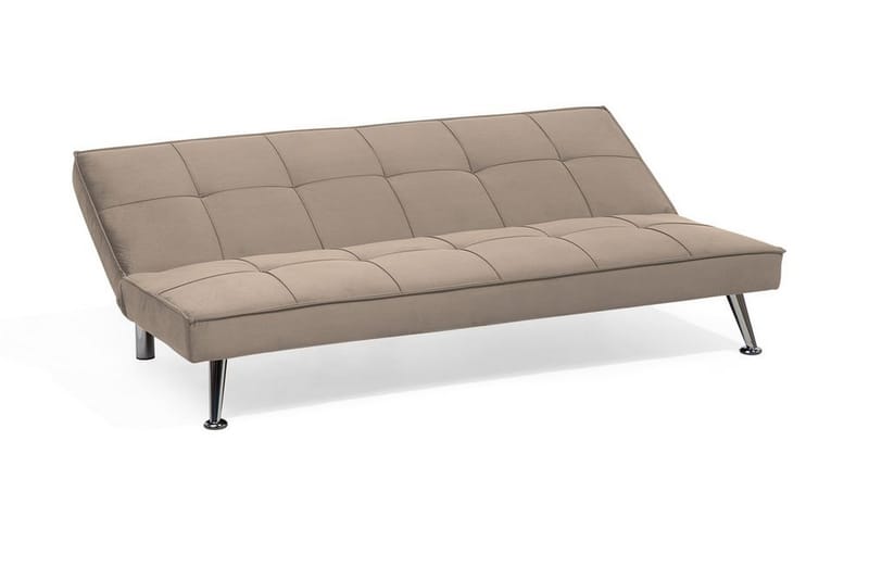 Vuodesohva Hasle 168 cm - Beige/Harmaa - Huonekalut - Sohva - Vuodesohva - 3 istuttava vuodesohva