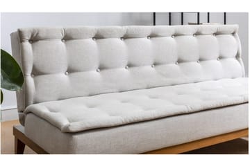 Vuodesohva Jagoda 3:n ist - Beige - Huonekalut - Sohva - Vuodesohva - 3 istuttava vuodesohva