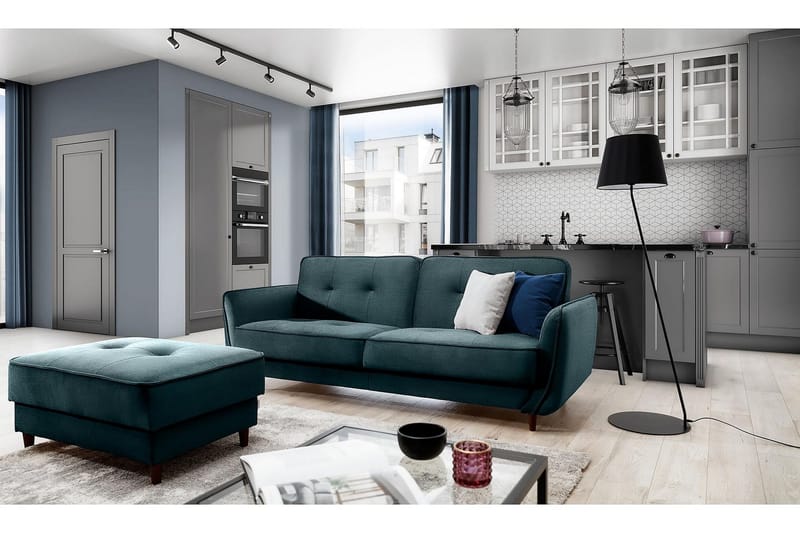 Vuodesohva Kaval 3:n ist, Tummanvihreä