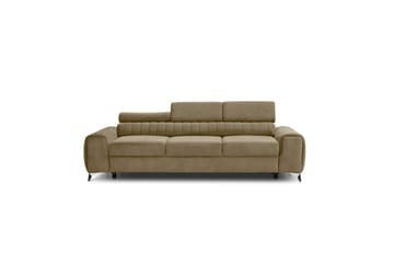 Vuodesohva Laucha 3:n ist - Beige - Huonekalut - Sohva - Vuodesohva - 3 istuttava vuodesohva