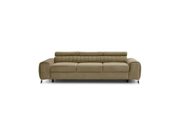 Vuodesohva Laucha 3:n ist - Beige - Huonekalut - Sohva - Vuodesohva - 3 istuttava vuodesohva