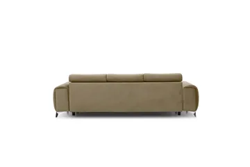 Vuodesohva Laucha 3:n ist - Beige - Huonekalut - Sohva - Vuodesohva - 3 istuttava vuodesohva