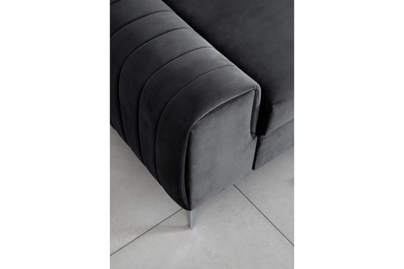 Vuodesohva Laucha 3:n ist - Harmaa - Huonekalut - Sohva - Vuodesohva - 3 istuttava vuodesohva