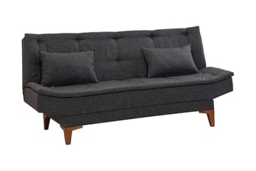 Vuodesohva Longburn 3:n ist 106x192 - Antrasiitti - Huonekalut - Sohva - Vuodesohva - 3 istuttava vuodesohva